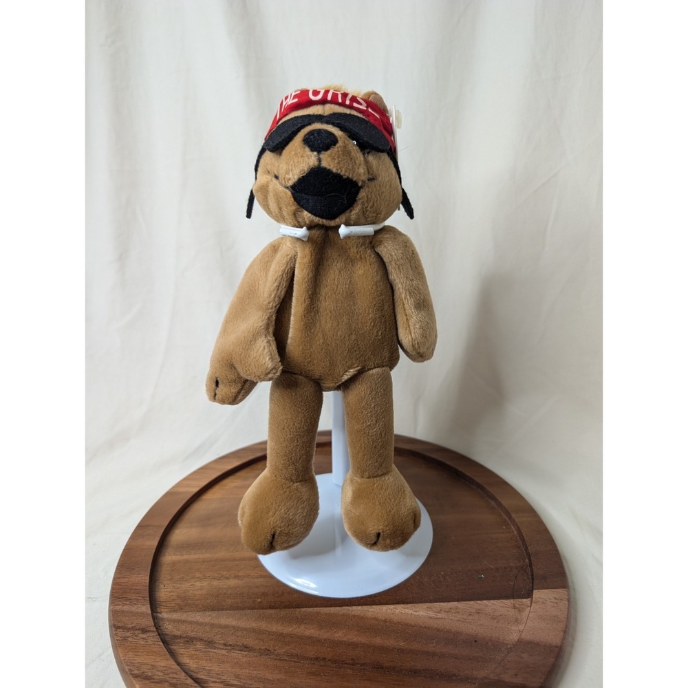 The Grizz Titan Tire Mascot‎ Bear 9" Beanbag Plush With Tag